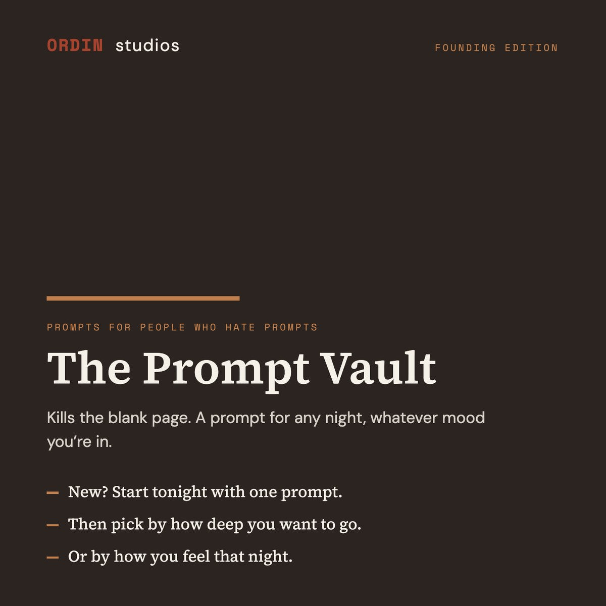 The Prompt Vault cover