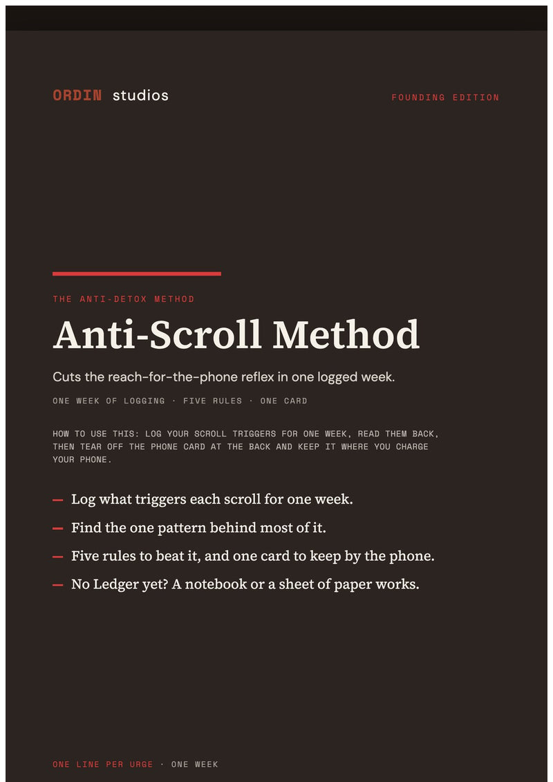 Anti-Scroll Method, cover page