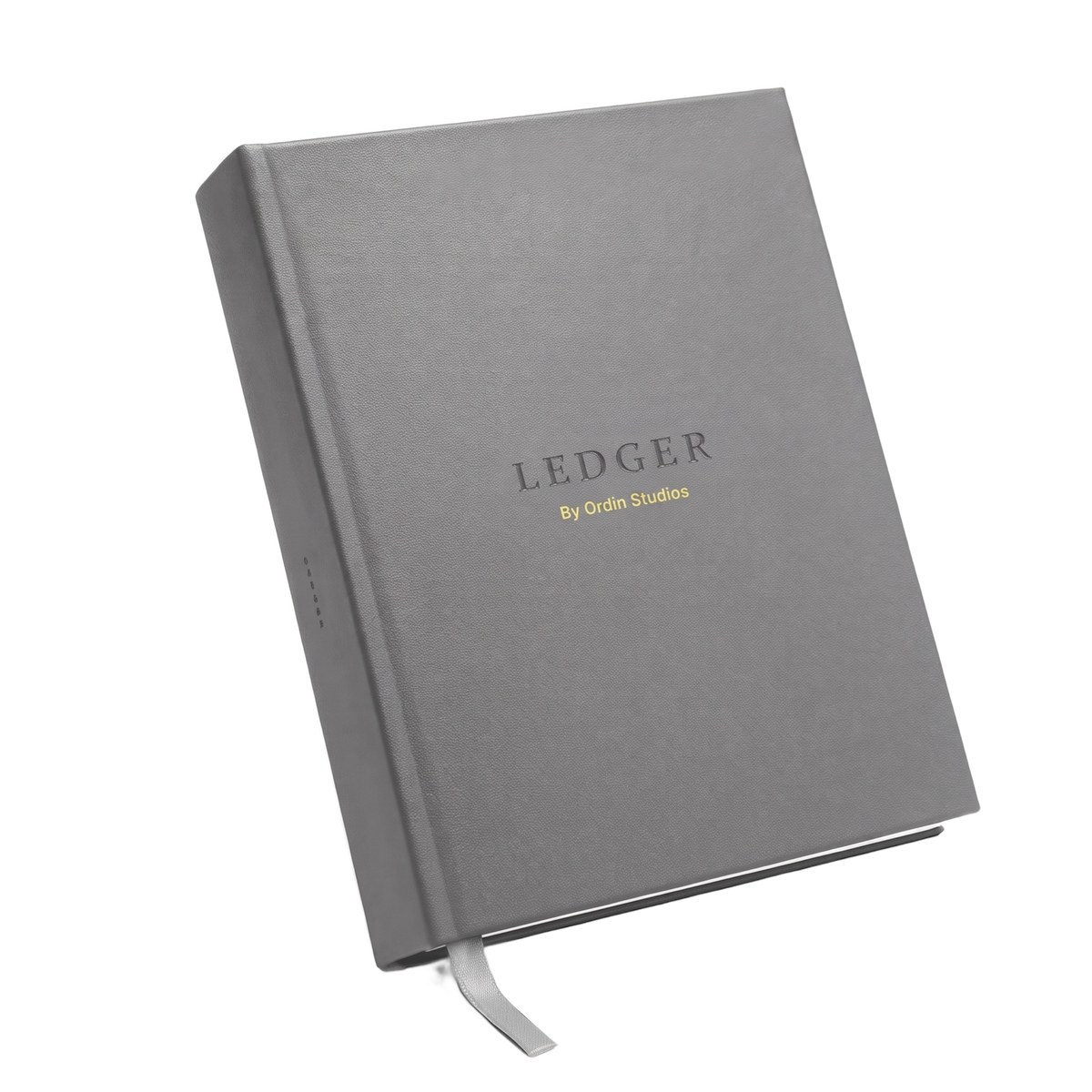 The Ledger in Charcoal, front view