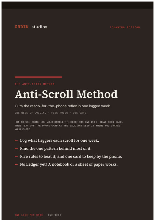 Anti-Scroll Method, cover page