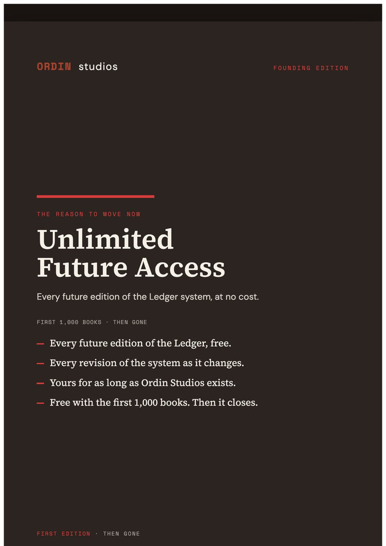 Unlimited Future Access, cover page