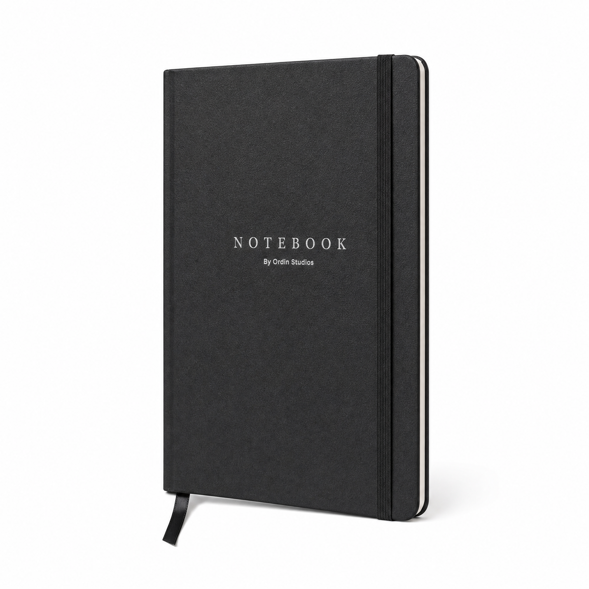 The Notebook in Black, studio photo