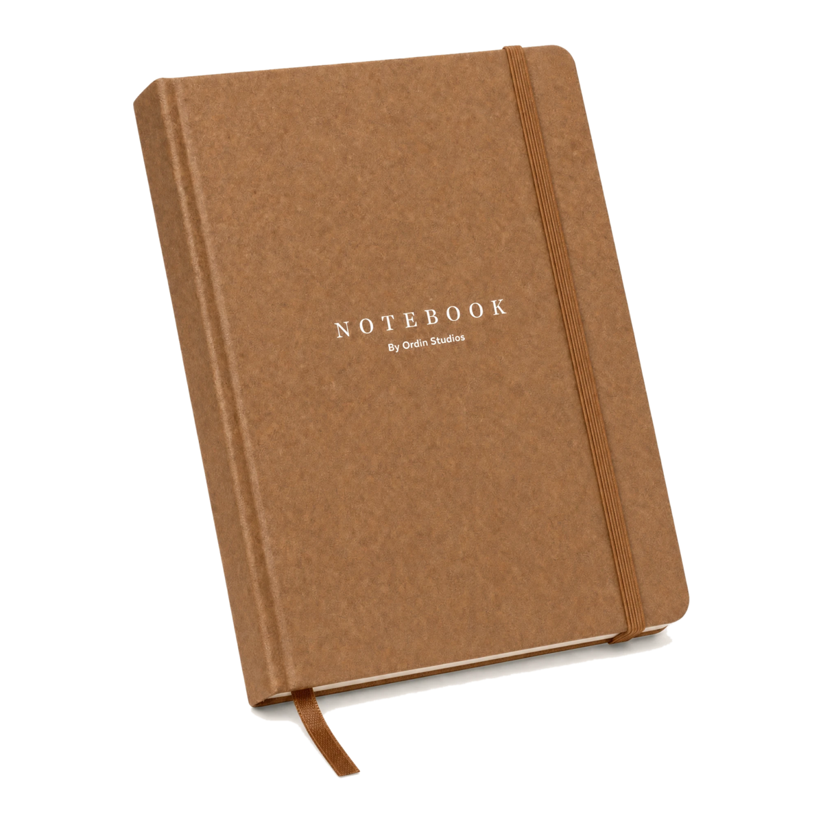 The Notebook in Brown, front view