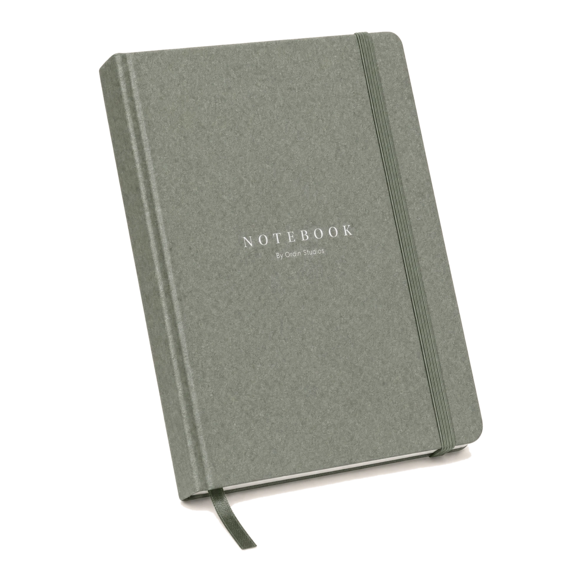 The Notebook in Forest Green, front view